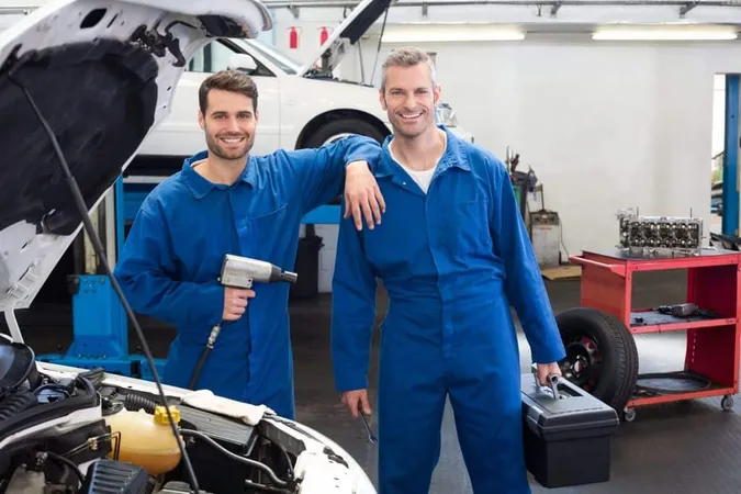 Team Mechanics Working Together X - ASE-Certified Mechanics study guide