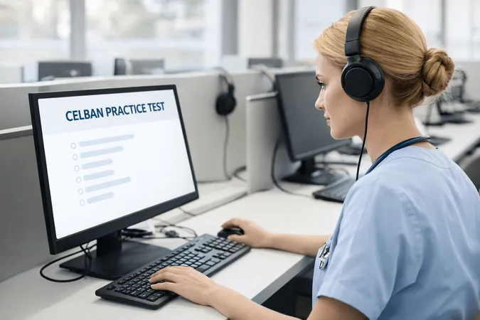 Celban Practice Test - Canadian English Language Benchmark Assessment for Nurses study guide