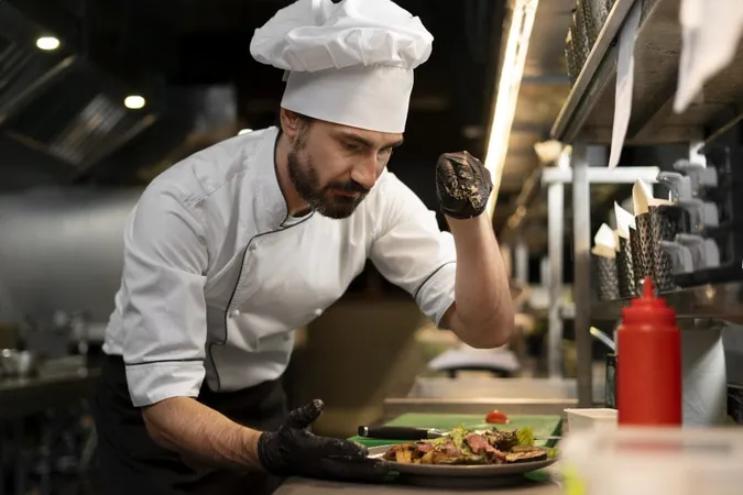 Chef Cooking Kitchen While Wearing Professional Attire 1 X - Certified Sous Chef study guide