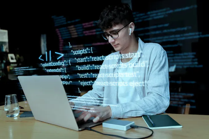 Programming Background With Person Working With Codes Computer 23 - CompTIA PenTest+ Certification study guide