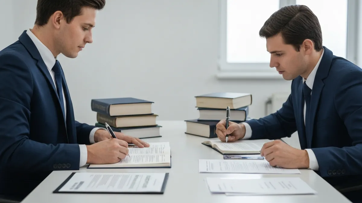 Supervisory test question types showing leadership decision-making conflict resolution and employee management scenarios for promotion assessment